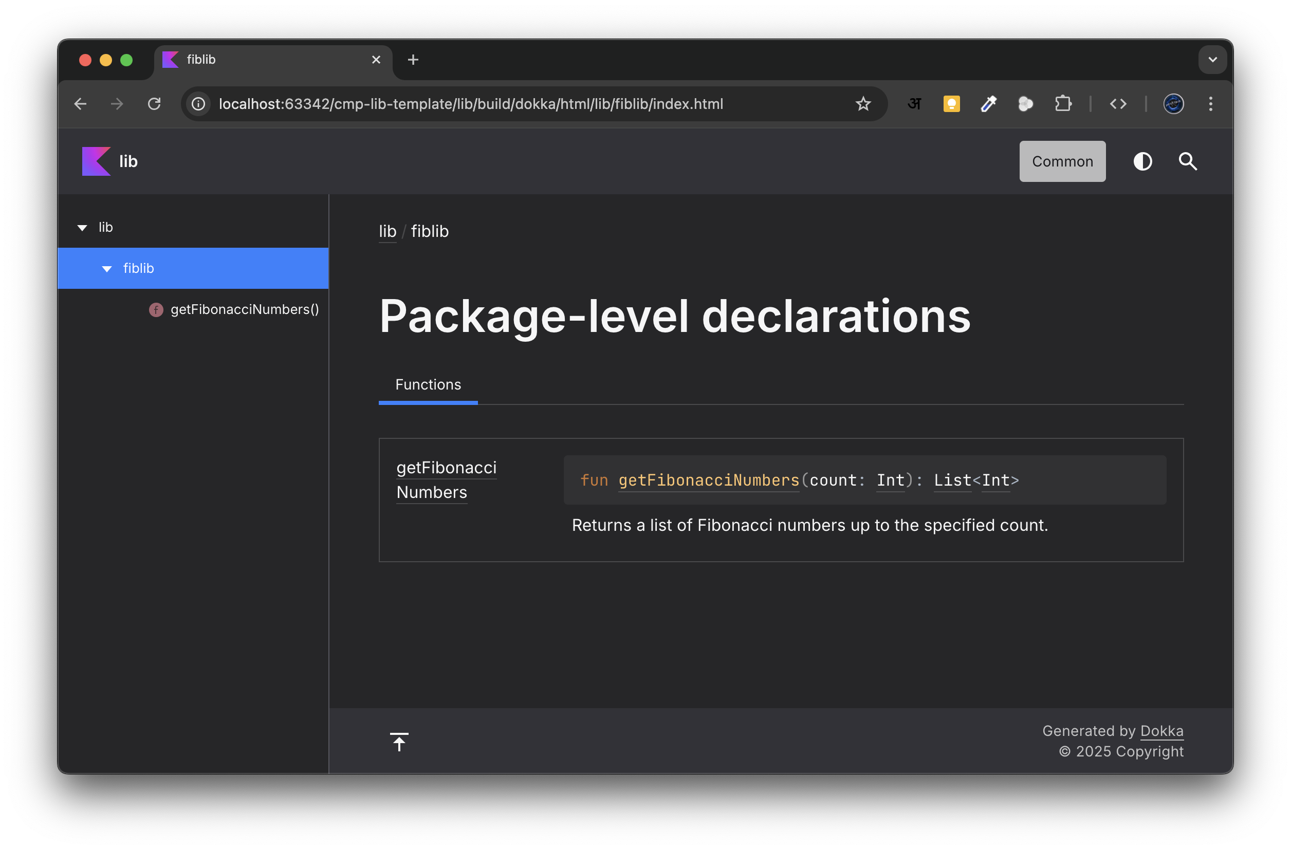 Compose Multiplatform Library Template