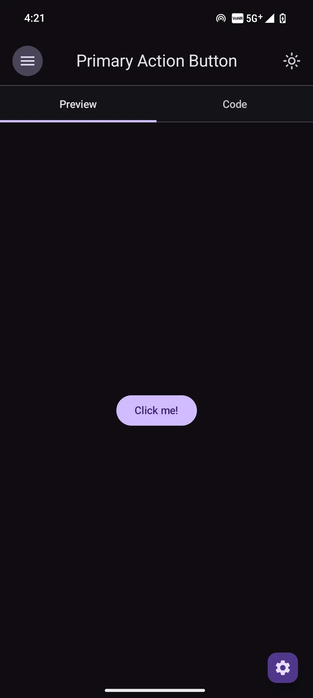 Android Story Preview