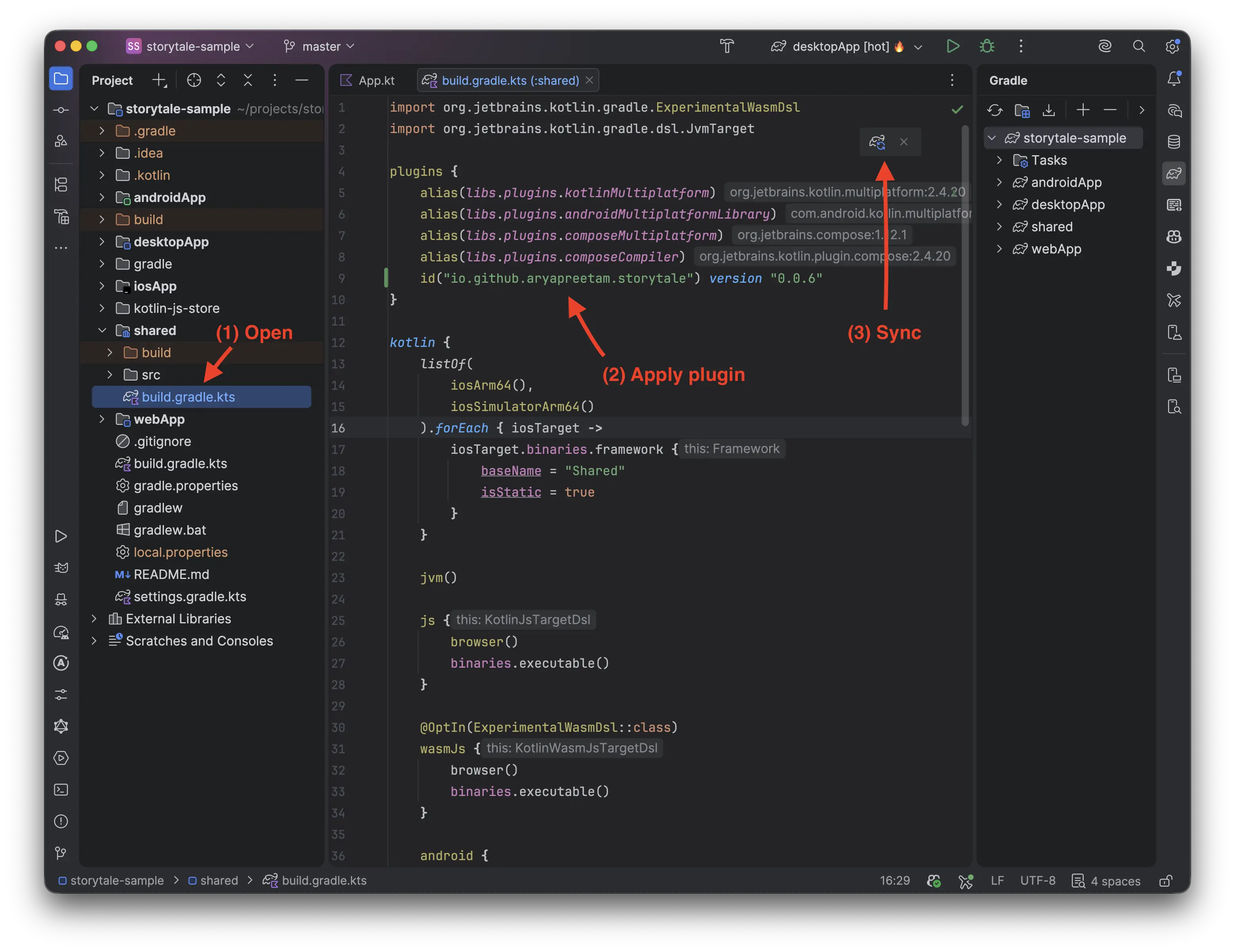 Apply Plugin and Configure Targets