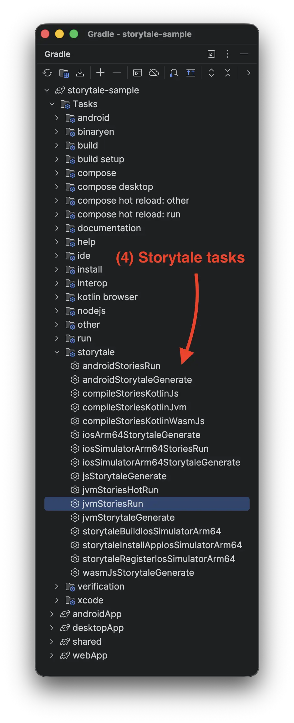 Storytale Tasks Registered